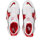 Nike Men's Air Zoom Flight 95 Sneakers in White/True Red/Black