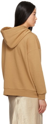 Max Mara Leisure Brown Printed Hoodie