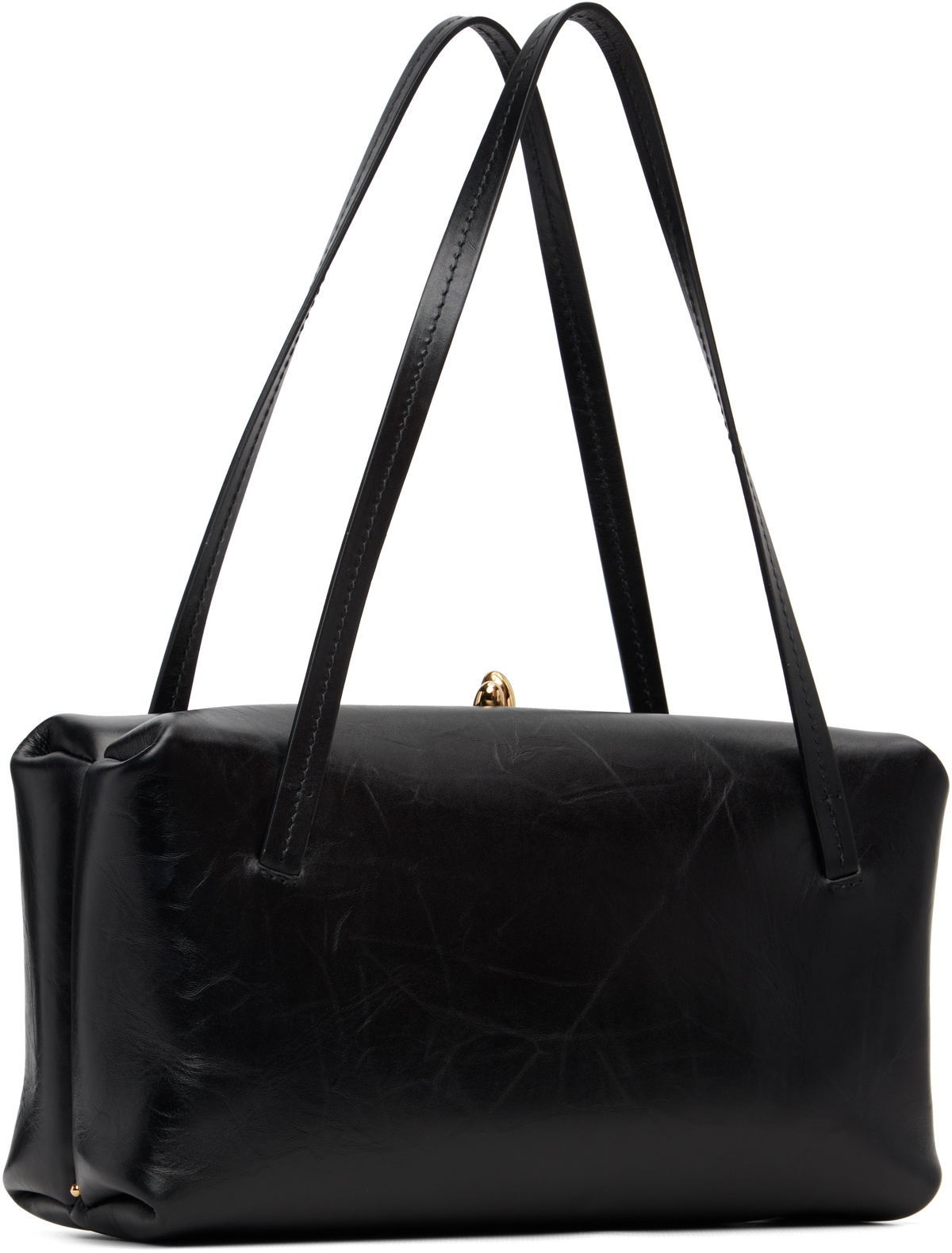 Jil Sander Black Goji Pillow Small Bag