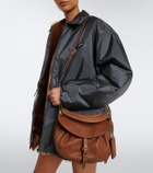 Miu Miu Rendez-vous leather shoulder bag