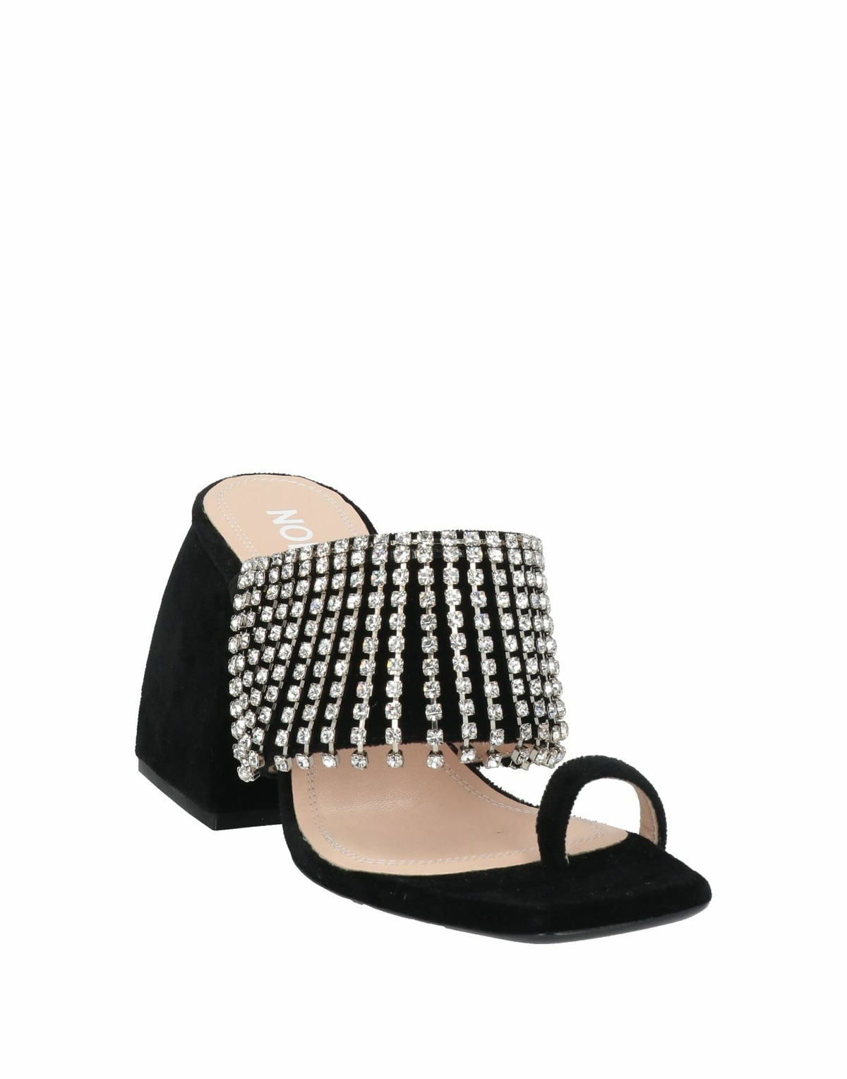 Nodaleto Womens Thong sandal in Black