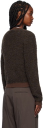 Deiji Studios Brown Looped Cardigan