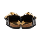 JW Anderson Black Chain Slippers