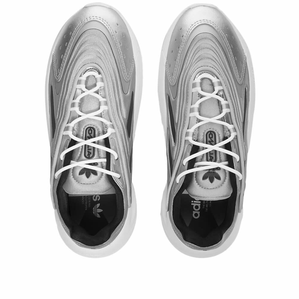 Adidas Women's Ozelia W Sneakers in Silver/Black/White adidas