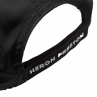 Heron Preston Men's HPNY Emblem Nylon Cap in Black
