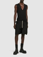 RICK OWENS - Dylan T Cotton V-neck Top