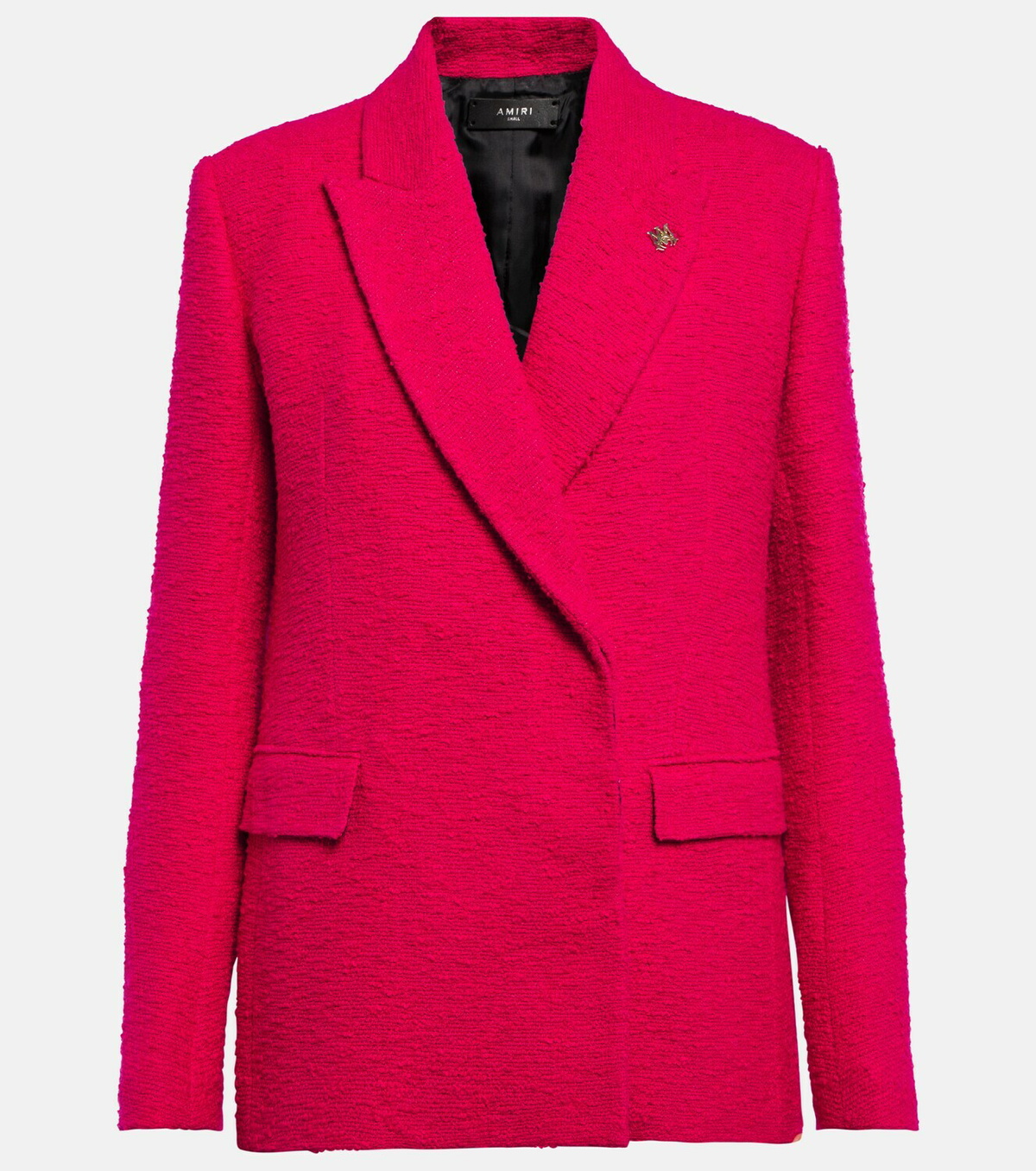 Amiri - Double-breasted bouclé blazer