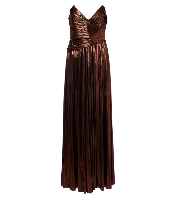 Photo: Retrofête Waldorf plissé bustier gown