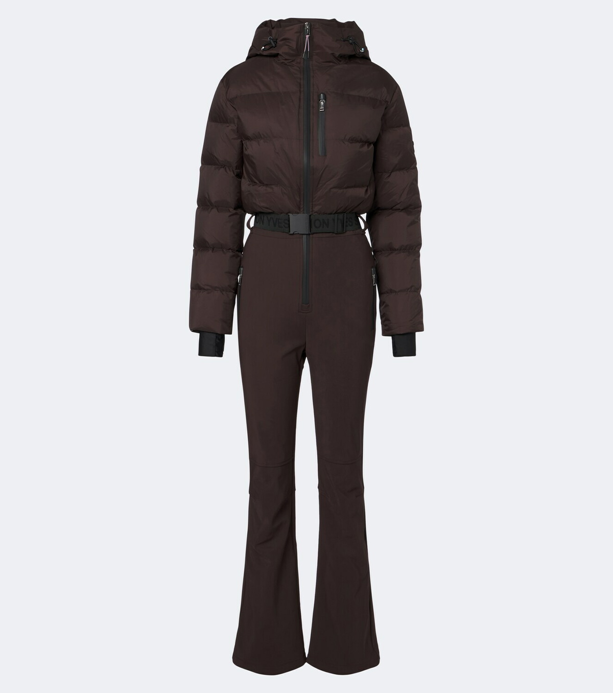 Yves Salomon Hooded down ski suit