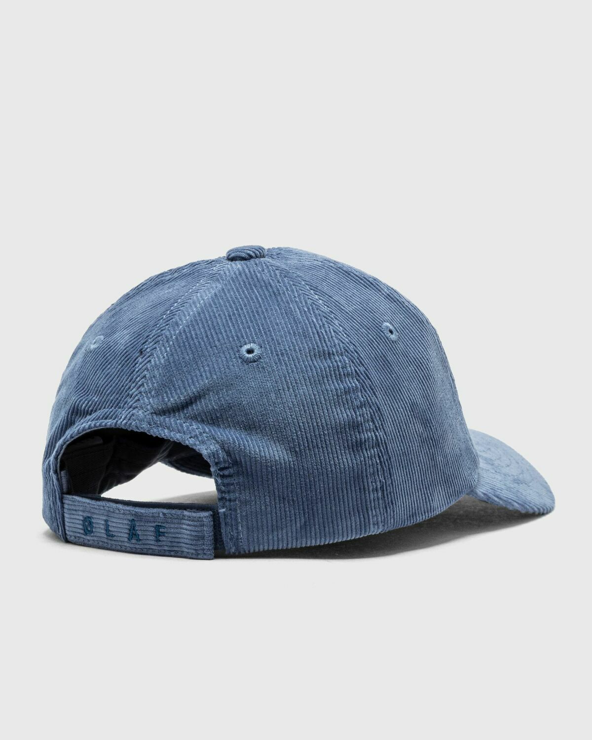 ØLÅF CORDUROY CAP Blue Men