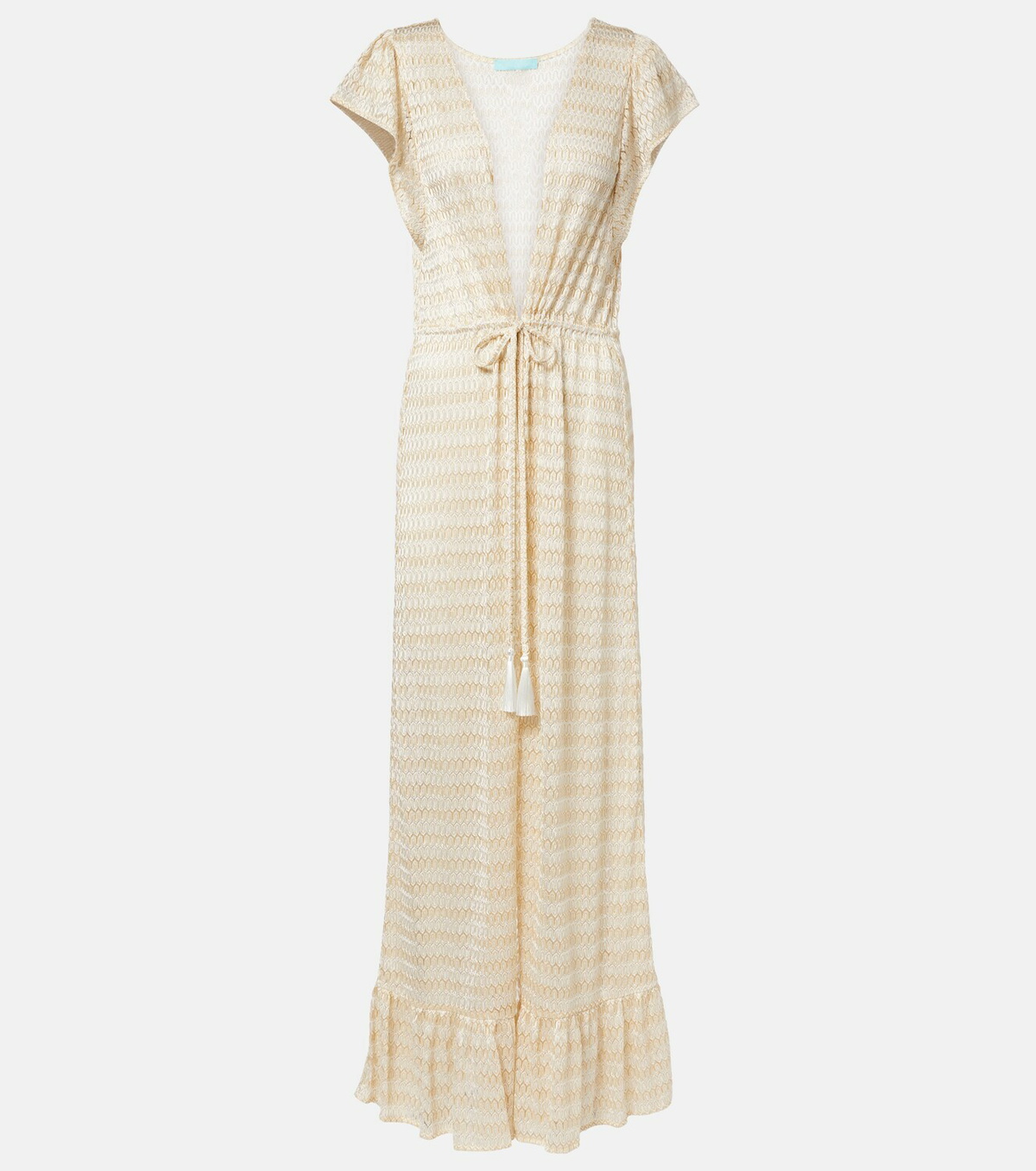Melissa Odabash Stevie lamé kaftan