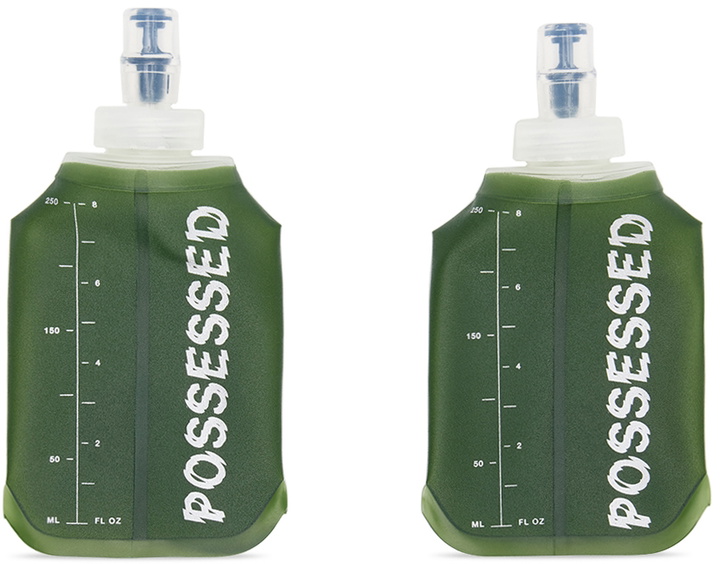 Photo: Satisfy Khaki Water Flasks Set, 250 mL