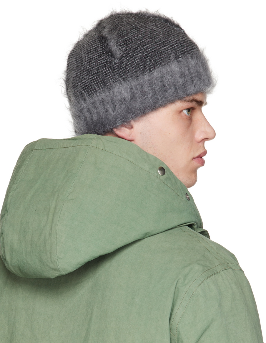 Craig Green Gray Brushed Reversible Beanie Craig Green