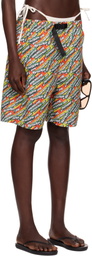 Martine Rose SSENSE Exclusive Multicolor Board Swim Shorts