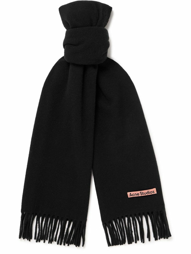 Photo: Acne Studios - Canada Fringed Wool Scarf