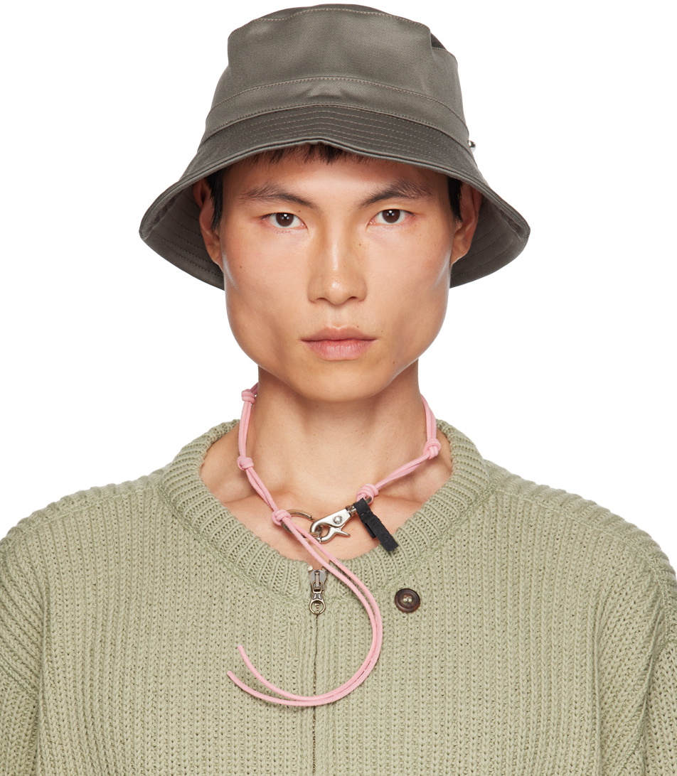 Our Legacy Gray Hardware Bucket Hat Our Legacy