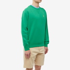 Polo Ralph Lauren Men's Vintage Fleece Crew Sweat in Lifeboat Green