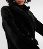 Blancha Reversible double-breasted shearling coat