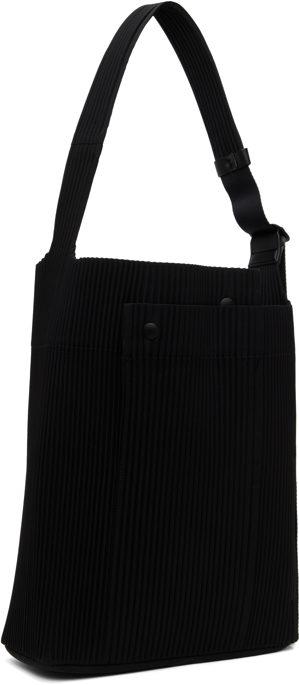 【HOMME PLISSE ISSEY MIYAKE UTILITY 黒 HOMME PLISSÉ ISSEY MIYAKE Black Utility Tote Homme Plisse Issey Miyake