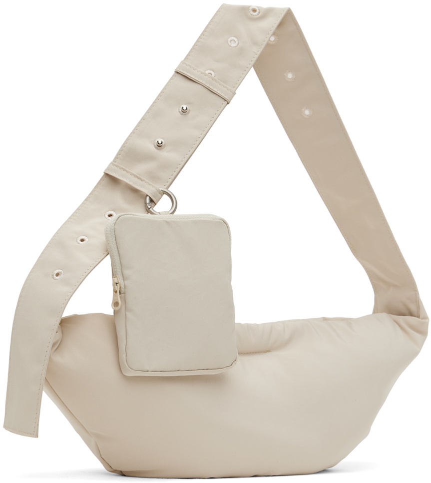 AMOMENTO Beige 3 Way Pouch