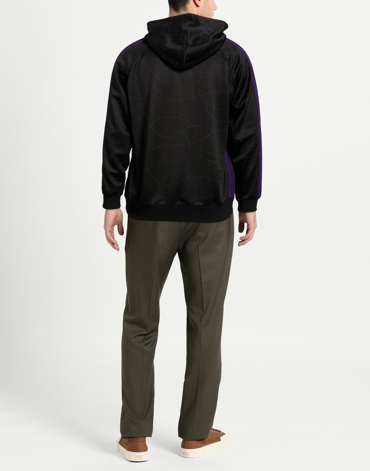 Needles Mens Sweatshirt in Black