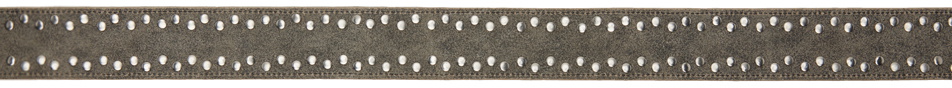 MISBHV Taupe 'The 2000 Buckle' Belt