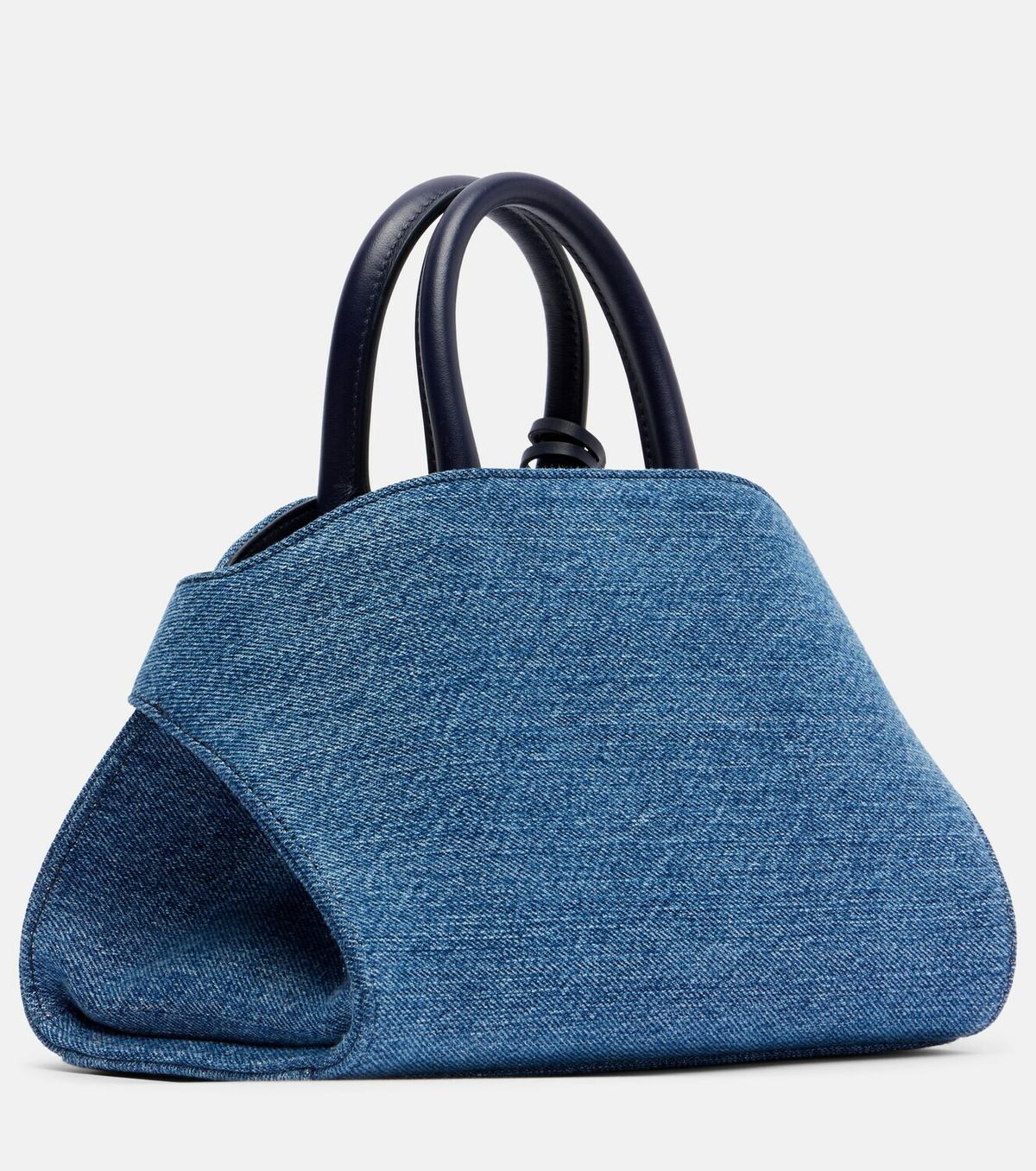 Ferragamo Hug Small denim tote bag