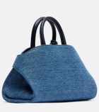 Ferragamo Hug Small denim tote bag
