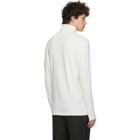 Boss White TChop Turtleneck