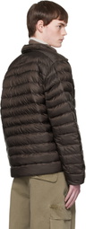 Canada Goose Brown 'Tonal Label' Stratus Down Jacket