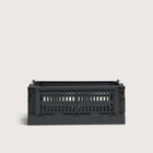 HAY Small Recycled Colour Crate in Charcoal