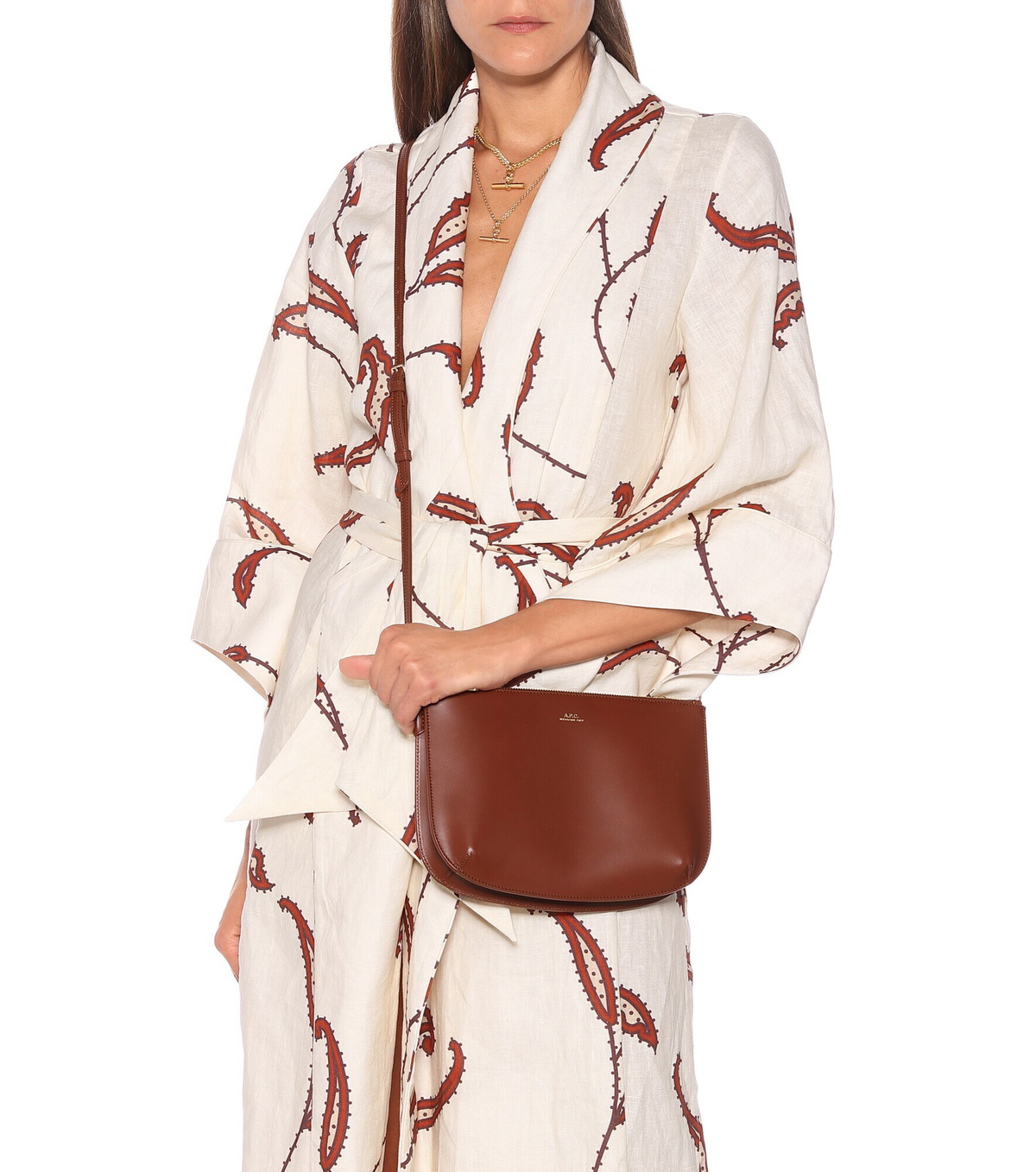 A.P.C. - Sarah leather crossbody bag