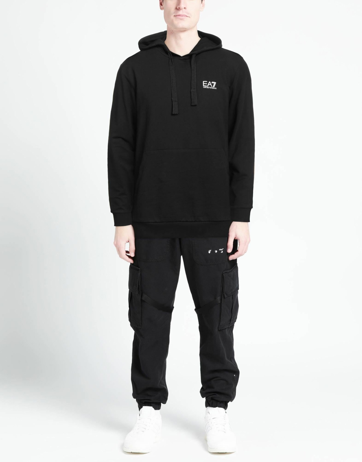 Ea7 Mens Sweatshirt in Black