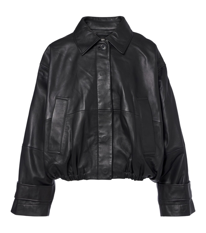 Photo: Róhe Leather blouson jacket