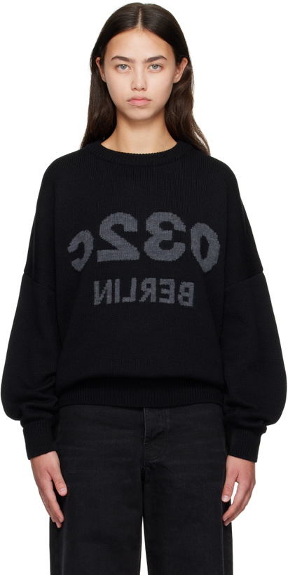 Photo: 032c Black Selfie Sweater