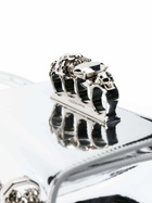 ALEXANDER MCQUEEN - Mini Jewelled Satchel Metallic Effect Crossbody Bag