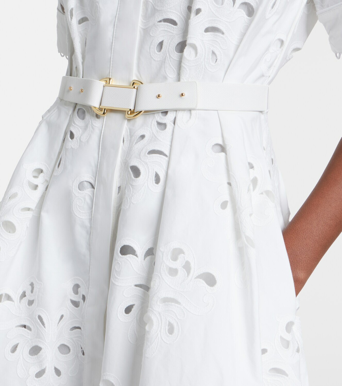 Rebecca Vallance Artesan broderie anglaise minidress