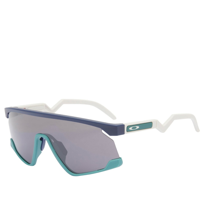 Photo: Oakley BXTR Sunglasses in Matte Abyss/Prizm Black 