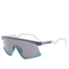 Oakley BXTR Sunglasses in Matte Abyss/Prizm Black 