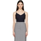 Jil Sander Black Jersey Tank Top