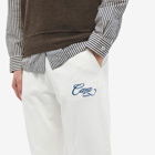 Casablanca Men's Caza Embroidered Sweat Pant in Off White