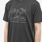 Snow Peak x Mountain Of Moods T-Shirt in Black