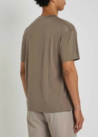 Satisfy Auralite Logo Jersey T-shirt Beige