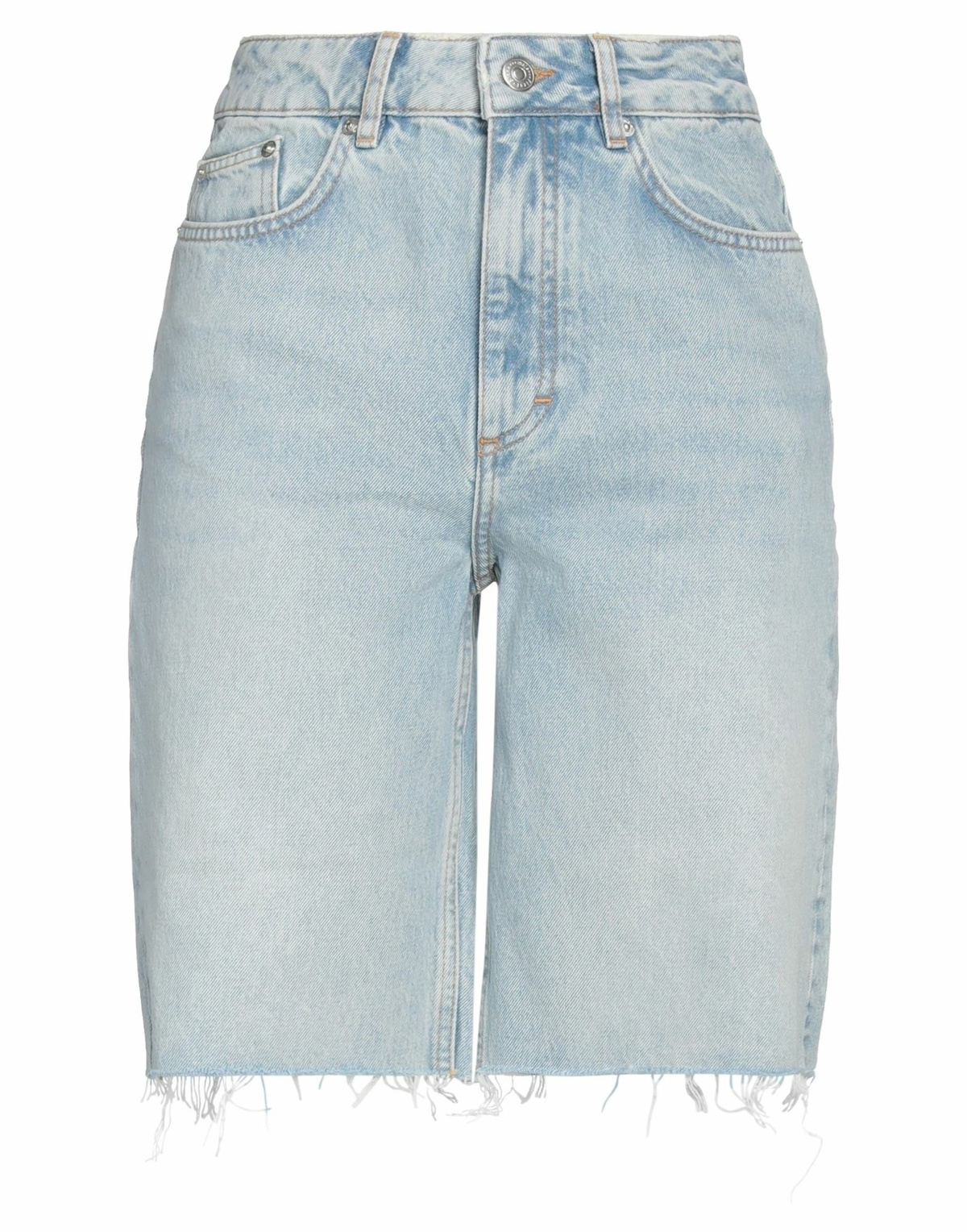 Maje Womens Denim shorts in Blue