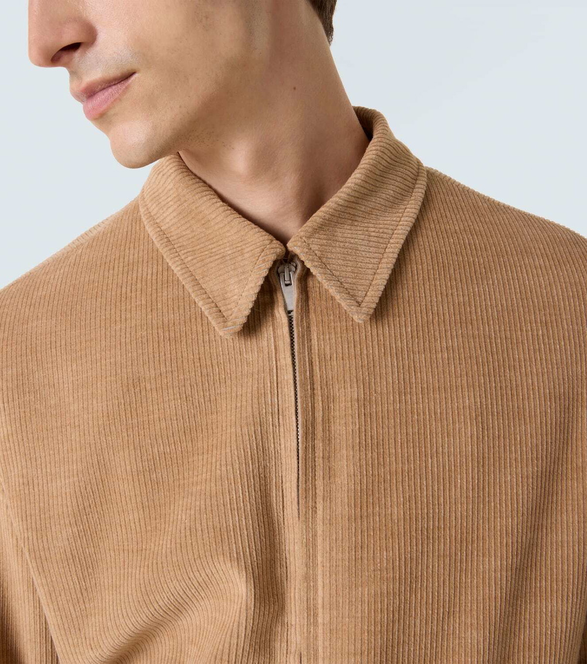 Lardini Cotton and alpaca corduroy jacket