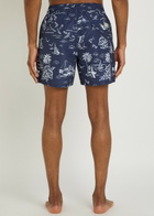 Polo Ralph Lauren Printed Shell Swim Shorts Blue