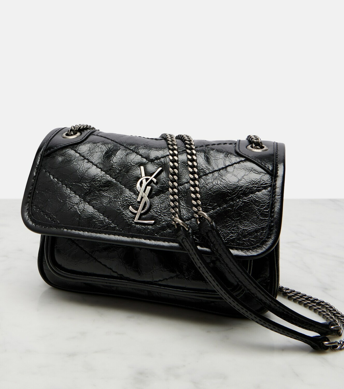Saint Laurent Niki Mini leather shoulder bag