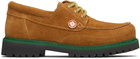 Casablanca Brown Leather Boat Shoes