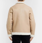 Officine Generale - Reversible Shearling Jacket - Men - Beige