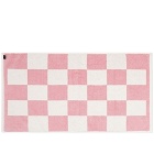 HAY Check Bath Mat in Pink 